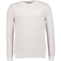 Marc O'Polo Herren Pullover beige Baumwolle unifarben von Marc O'Polo