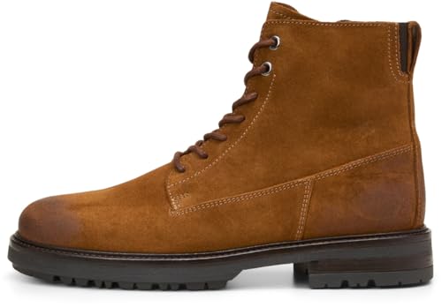 Marc OߴPolo Herren Boots aus Leder zum Schnüren, Braun (Cognac), 45 Marc OߴPolo Herren Boots aus Leder zum Schnüren, Braun (Cognac), 45 von Marc O'Polo