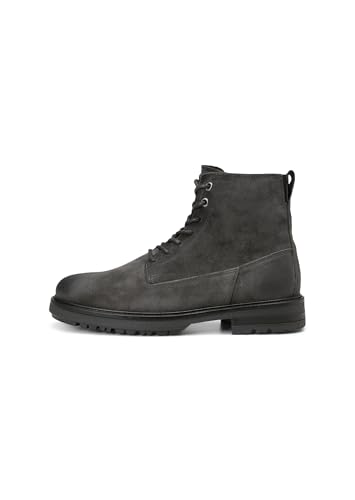 Marc OߴPolo Herren Boots aus Leder zum Schnüren, Grau (Dark Graphite), 42 von Marc O'Polo