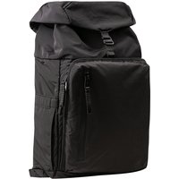 Marc O'Polo Herren Rucksack schwarz Mikrofaser von Marc O'Polo