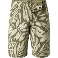 Marc O'Polo Herren Shorts grün Baumwolle von Marc O'Polo