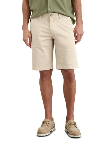 Marc O'Polo Herren Shorts mit Stretch-Anteil Regular Fit, Beige (Gray Silk), 31 von Marc O'Polo