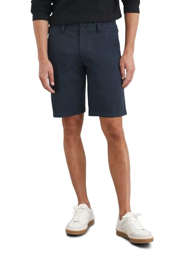 Marc O'Polo Herren Shorts mit Stretch-Anteil Regular Fit, Blau (Dark Navy), 32 von Marc O'Polo