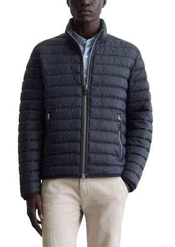 Marc O'Polo Herren Steppjacke wasserabweisend leicht, Blau (Dark Navy), XL von Marc O'Polo