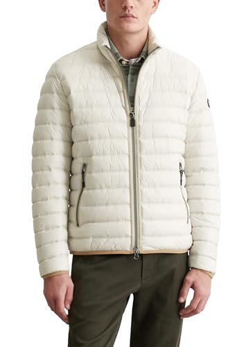 Marc O'Polo Herren Steppjacke wasserabweisend leicht, Cremefarben (Gray Silk), XXL von Marc O'Polo