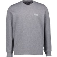 Marc O'Polo Herren Sweatshirt grau unifarben von Marc O'Polo