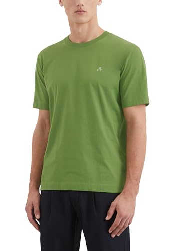 Marc O'Polo Herren T-Shirt aus Bio-Baumwolle Regular Fit, Grün (Spring Fern), XS von Marc O'Polo