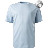 Marc O'Polo Herren T-Shirt blau Baumwolle von Marc O'Polo