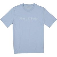 Marc O'Polo Herren T-Shirt blau Baumwolle von Marc O'Polo