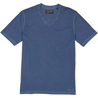 Marc O'Polo Herren T-Shirt blau Baumwolle von Marc O'Polo