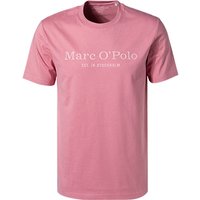 Marc O'Polo Herren T-Shirt rosa Baumwolle von Marc O'Polo