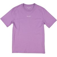 Marc O'Polo Herren T-Shirt violett Baumwolle von Marc O'Polo