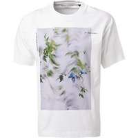 Marc O'Polo Herren T-Shirt weiß Baumwolle von Marc O'Polo