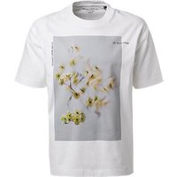 Marc O'Polo Herren T-Shirt weiß Baumwolle von Marc O'Polo