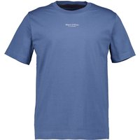 Marc O'Polo Herren T-Shirt blau Baumwolle von Marc O'Polo