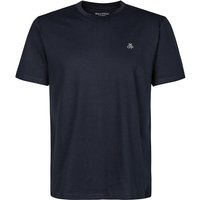 Marc O'Polo Herren T-Shirt blau Baumwolle von Marc O'Polo