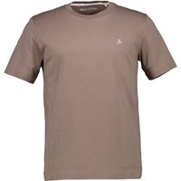 Marc O'Polo Herren T-Shirt braun Baumwolle von Marc O'Polo