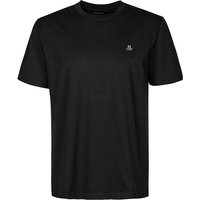 Marc O'Polo Herren T-Shirt schwarz Baumwolle von Marc O'Polo