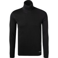 Marc O'Polo Herren Rollkragenshirt schwarz Baumwolle von Marc O'Polo