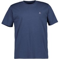 Marc O'Polo Herren T-Shirt blau Baumwolle von Marc O'Polo
