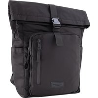Marc O'Polo Herren Rucksack schwarz Mikrofaser von Marc O'Polo