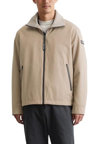 Marc O'Polo Herren Übergangsjacke wasserabweisend gefüttert, Beige (Charleston Gray), XXL von Marc O'Polo