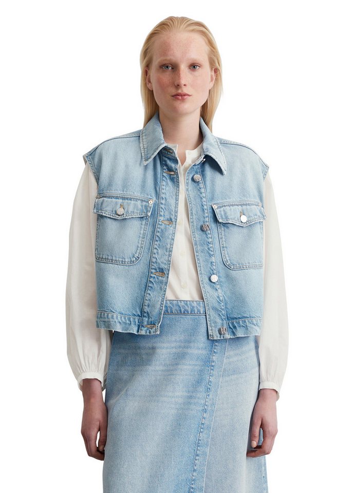 Marc O'Polo Jeansweste aus TENCEL™ Lyocell-Mix von Marc O'Polo