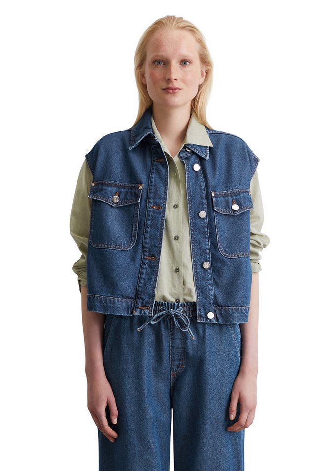 Marc O'Polo Jeansweste aus TENCEL™ Lyocell-Mix von Marc O'Polo