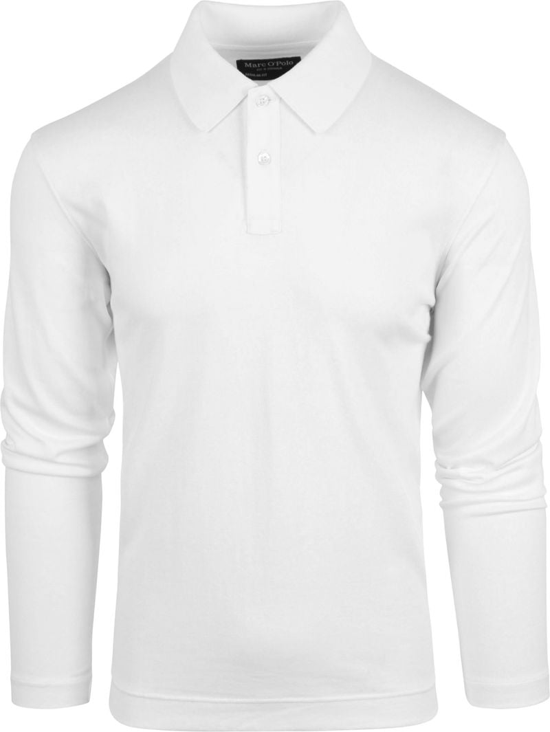 Marc O'Polo Knitted Polohemd Weiß - Größe XL von Marc O'Polo