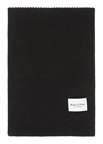 Marc O'Polo Knitted Scarf Black von Marc O'Polo