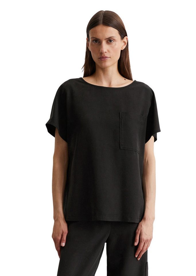 Marc O'Polo Kurzarmbluse aus TENCEL™ Lyocell von Marc O'Polo