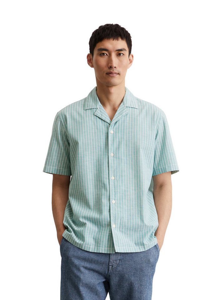 Marc O'Polo Kurzarmhemd aus reiner Bio-Baumwolle von Marc O'Polo