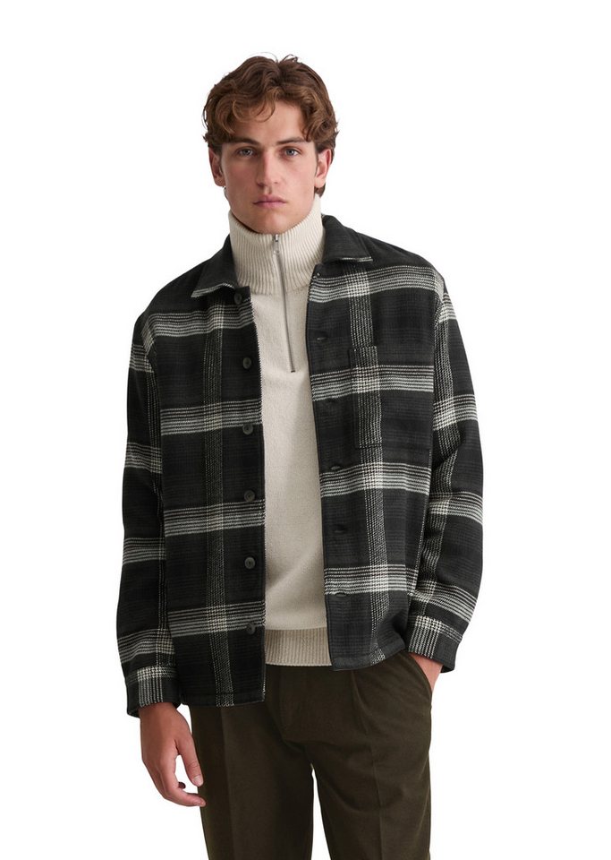 Marc O'Polo Kurzjacke aus schwerem Bio-Baumwoll-Flanell von Marc O'Polo