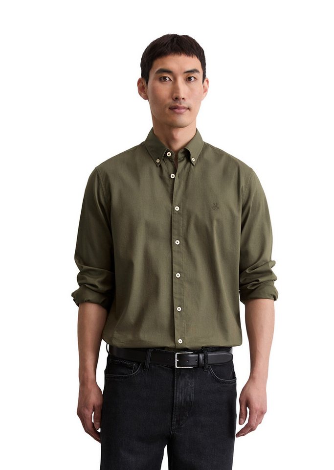 Marc O'Polo Langarmhemd aus Bio-Baumwolle von Marc O'Polo