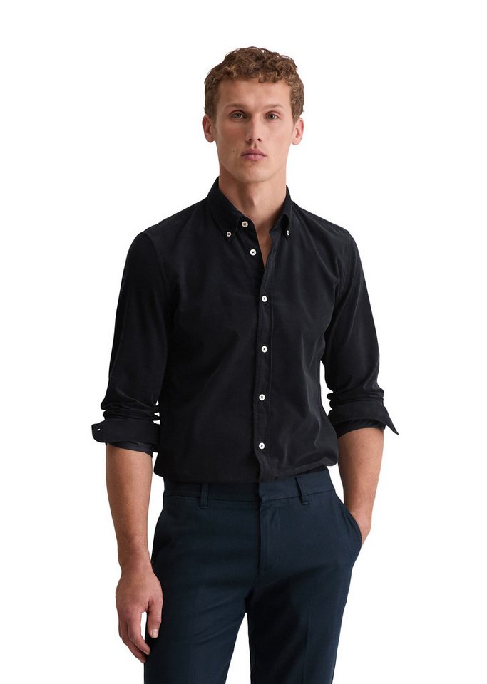 Marc O'Polo Langarmhemd aus reiner Bio-Baumwolle von Marc O'Polo