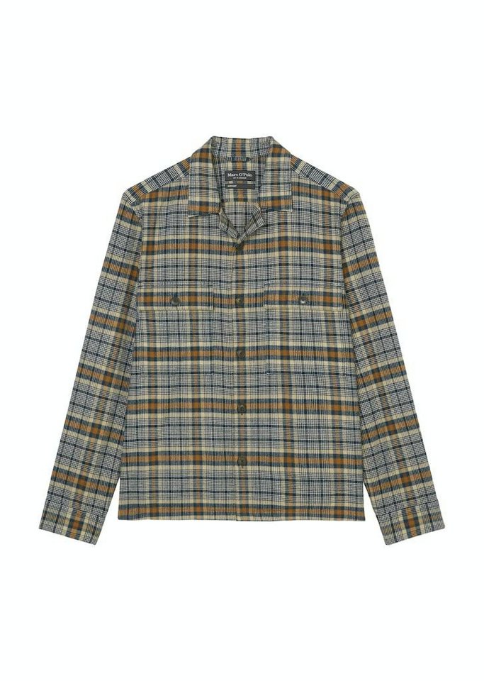 Marc O'Polo Kurzarmshirt Langarm FreizeitHemd für Herren (1-tlg., keine Angabe) von Marc O'Polo