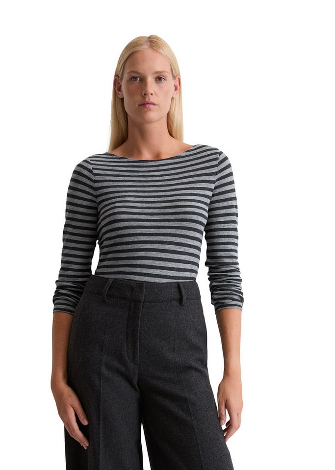 Marc O'Polo Langarmshirt aus Slub-Jersey von Marc O'Polo