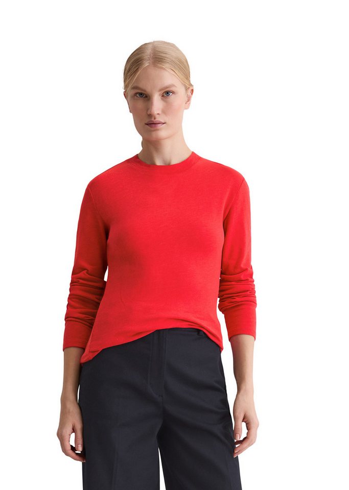 Marc O'Polo Langarmshirt aus Slub Jersey von Marc O'Polo