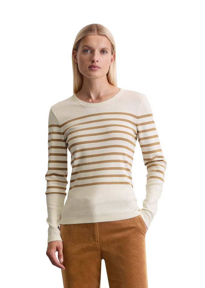 Marc O'Polo Langarmshirt aus reiner Bio-Baumwolle von Marc O'Polo