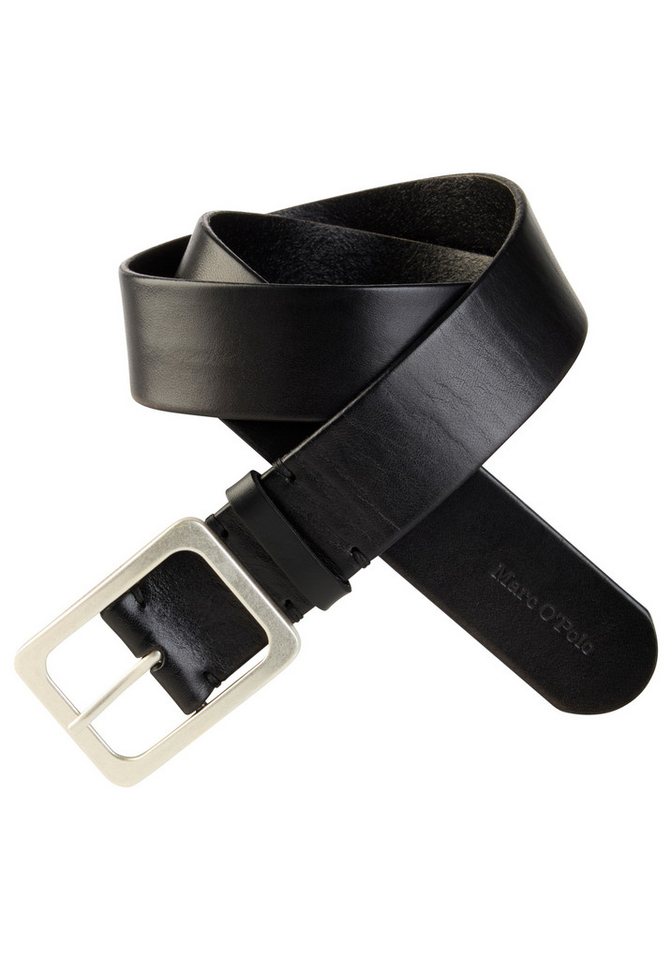 Marc O'Polo Ledergürtel Breite ca. 4 cm, in schlichtem, klassischem Design von Marc O'Polo