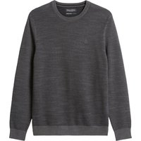 Marc O'Polo Leichter Pullover aus Bio-Baumwolle mit Reiskorn-Struktur in 3XL von Marc O'Polo