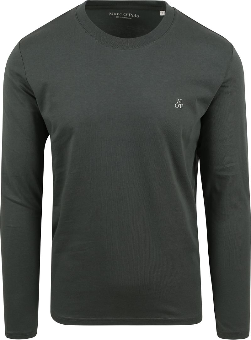 Marc O'Polo Long Sleeve T-Shirt Dunkelgrün - Größe L von Marc O'Polo