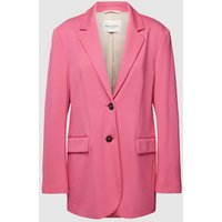 Marc O'Polo Longblazer mit Reverskragen in Pink, Größe 40 von Marc O'Polo