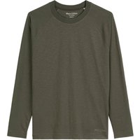 Marc O'Polo Longsleeve aus Baumwolle in melierter Optik in S von Marc O'Polo