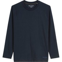 Marc O'Polo Longsleeve aus Baumwolle in melierter Optik in XL von Marc O'Polo