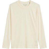 Marc O'Polo Longsleeve aus Baumwolle in melierter Optik in XL von Marc O'Polo