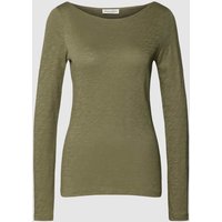 Marc O'Polo Longsleeve mit Rundhalsausschnitt in Oliv, Größe XXL von Marc O'Polo