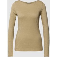 Marc O'Polo Longsleeve mit U-Boot-Ausschnitt in Schilf, Größe M von Marc O'Polo