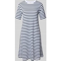 Marc O'Polo Loose Fit Jersey-Kleid aus Baumwoll-Mix in Dunkelblau, Größe XXL Marc O'Polo Loose Fit Jersey-Kleid aus Baumwoll-Mix in Dunkelblau, Größe XXL von Marc O'Polo