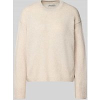 Marc O'Polo Loose Fit Strickpullover aus Schurwoll-Mix in Offwhite, Größe L Marc O'Polo Loose Fit Strickpullover aus Schurwoll-Mix in Offwhite, Größe L von Marc O'Polo